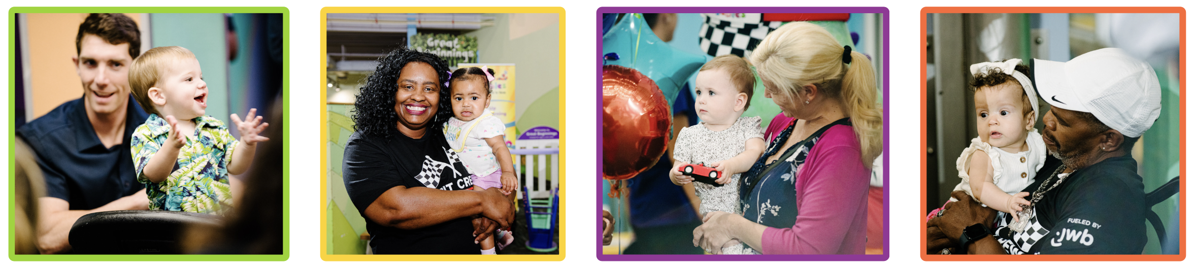 Families at Drive to VPK event